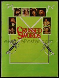 1m779 CROSSED SWORDS souvenir program book '78 Prince & the Pauper with sexy Raquel Welch added!
