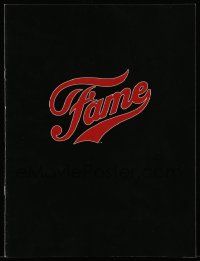 1m798 FAME souvenir program book '80 Alan Parker, New York High School of Performing Arts!