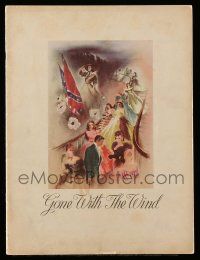 1m812 GONE WITH THE WIND souvenir program book '39 Margaret Mitchell's story of the Old South!