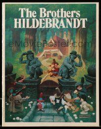 1m822 GREG & TIM HILDEBRANDT souvenir program book '78 great art by The Brothers Hildebrandt!