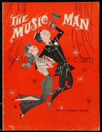 1m890 MUSIC MAN stage play souvenir program book '60 Robert Preston, America's happiest musical!