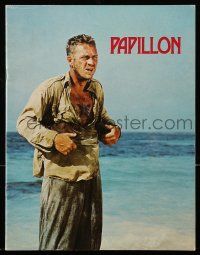 1m902 PAPILLON souvenir program book '73 Steve McQueen & Dustin Hoffman on Devil's Island!