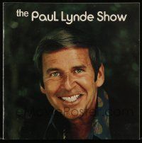 1m052 PAUL LYNDE SHOW TV promo brochure '76 many great images from his television sitcom show!