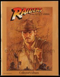 1m916 RAIDERS OF THE LOST ARK Canadian souvenir program book '81 art of Harrison Ford by Amsel!