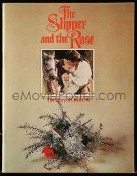 1m948 SLIPPER & THE ROSE souvenir program book '76 Richard Chamberlain, Gemma Craven as Cinderella!