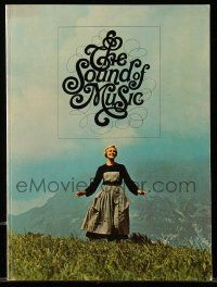 1m951 SOUND OF MUSIC 52pg souvenir program book '65 classic musical, great images of Julie Andrews!