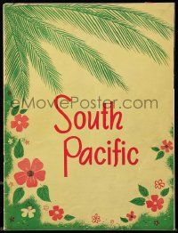 1m953 SOUTH PACIFIC stage play souvenir program book '49 Rodgers & Hammerstein on Broadway!