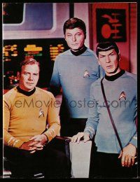 1m959 STAR TREK souvenir program book '75 for the International Star Trek Convention!