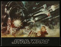 1m962 STAR WARS souvenir program book 1977 George Lucas classic, Jung art!
