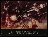 1m963 STAR WARS souvenir program book 1977 George Lucas classic, Jung art!