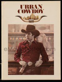 1m988 URBAN COWBOY souvenir program book '80 John Travolta in cowboy hat with Lone Star beer!