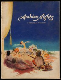 1m199 ARABIAN NIGHTS promo book '42 Sabu, Jon Hall, Maria Montez, great scenes from the movie!