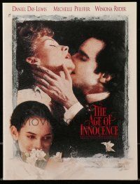 1m072 AGE OF INNOCENCE trade ad '93 Martin Scorsese, Daniel Day-Lewis, Winona Ryder, Pfeiffer