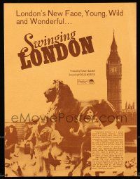 1m168 SWINGING LONDON/SULKIES & SILKS trade ad '60s Belgian rock 'n' roll music, wild & wonderful!