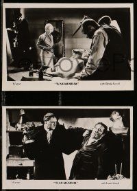 1m258 MYSTERY OF THE WAX MUSEUM 4 English 4x6 promo cards '33 Filmshots given away w/ Film Weekly!