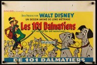 1p142 ONE HUNDRED & ONE DALMATIANS Belgian '61 most classic Walt Disney canine family cartoon!