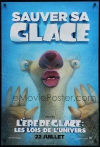 1p104 ICE AGE: COLLISION COURSE style B advance DS Canadian 1sh '16 Simon Pegg, Rauch, great image!