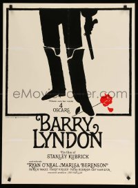 1p314 BARRY LYNDON Danish '76 Stanley Kubrick, Ryan O'Neal, historical romantic war melodrama!