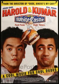 1p006 HAROLD & KUMAR GO TO WHITE CASTLE Dutch '04 John Cho & Kal Penn, fast food & high times