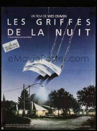 1p901 NIGHTMARE ON ELM STREET French 24x31 '85 Wes Craven, different art by Gilbert Raffin!