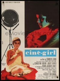 1p952 WILLING French 23x32 '71 Cine-girl, Francis Leroi, great images of Monique Barbillat!