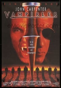 1p437 VAMPIRES Turkish '98 John Carpenter, James Woods, cool vampire hunter image!