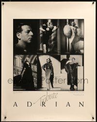 1r062 ADRIAN TRIBUTE #31/500 22x28 special '82 images of Garbo, Harlow!