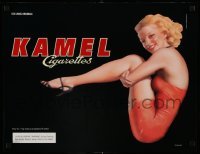 1r042 CAMEL CIGARETTES horizontal 17x22 advertising poster '98 cool art of sexy woman in high heels