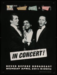 1r014 FRANK, DEAN & SAMMY IN CONCERT tv poster R98 Frank Sinatra, Sammy Davis Jr., Dean Martin!