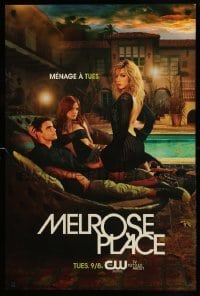 1r016 MELROSE PLACE tv poster '09 menage a Tues., very sexy poolside image of cast!