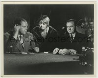 1s223 CINCINNATI KID 8x10.25 still '65 c/u of Joan Blondell between Malden & Weston at poker game!