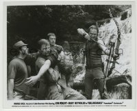 1s266 DELIVERANCE 8x10 still '72 Jon Voight, Ned Beatty, Burt Reynolds with bow & arrow!