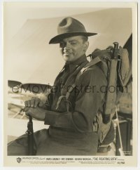 1s313 FIGHTING 69th 8.25x10 still R48 great posed smiling portrait of WWI soldier James Cagney!