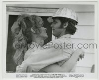 1s315 FIVE EASY PIECES 8x10 still '70 great close up of Jack Nicholson & Karen Black hugging!