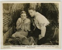1s330 FOUR FRIGHTENED PEOPLE 8x10 still '33 Claudette Colbert wearing glasses by William Gargan!
