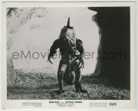 1s431 HERCULES & THE CAPTIVE WOMEN 8.25x10 still '63 best image of giant fake lizard monster!