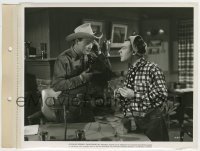 1s463 IN OLD AMARILLO 8x11 key book still '51 Pinky Lee stares at Roy Rogers talking on phone!