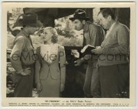 1s464 IN PERSON 8x10.25 still '35 Ginger Rogers forced into shotgun wedding with George Brent!