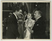 1s474 IT HAPPENED ONE NIGHT 8x10.25 still '34 Claudette Colbert between Clark Gable & Connolly!
