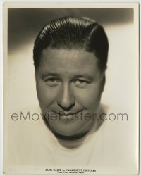 1s479 JACK OAKIE 8x10.25 still '30s best head & shoulders portrait of the Paramount leading man!