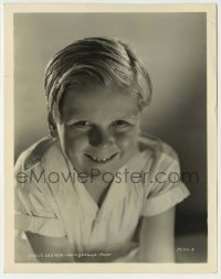 1s480 JACKIE COOPER 8x10.25 still '30s great portrait of the child star giving a big smile!