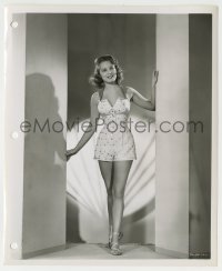 1s489 JANET LEIGH 8.25x10 still '40s super young in sexy short dress by Alex Kahle!