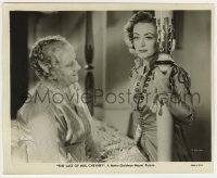 1s543 LAST OF MRS. CHEYNEY 8x9.75 still '37 c/u of jewel thief Joan Crawford & Jessie Ralph!