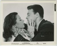 1s583 MAN WHO NEVER WAS 8x10.25 still '56 romantic c/u of sexy Gloria Grahame & William Russell!