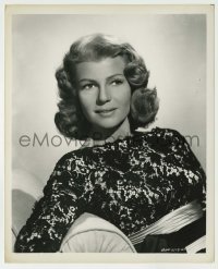 1s756 RITA HAYWORTH 8.25x10 still '59 great portrait in lace when she made They Came to Cordura!