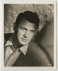 1s765 ROCK HUDSON 8.25x10 still '60 head & shoulders c/u of the handsome actor from Come September!