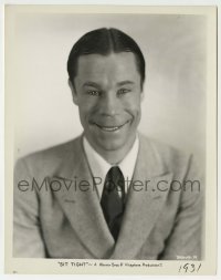 1s821 SIT TIGHT 8x10.25 still '31 head & shoulders portrait of Joe E. Brown wearing suit & tie!