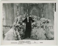 1s885 THERE'S NO BUSINESS LIKE SHOW BUSINESS 8x10.25 still '54 Dan Dailey with eight chorus girls!