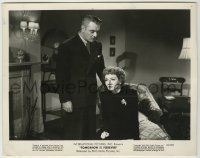 1s910 TOMORROW IS FOREVER 8x10.25 still '45 George Brent comforts worried Claudette Colbert!