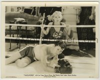 1s925 TWO FISTED 8x10.25 still '35 sexy Grace Bradley encourages fallen boxer Roscoe Karns!